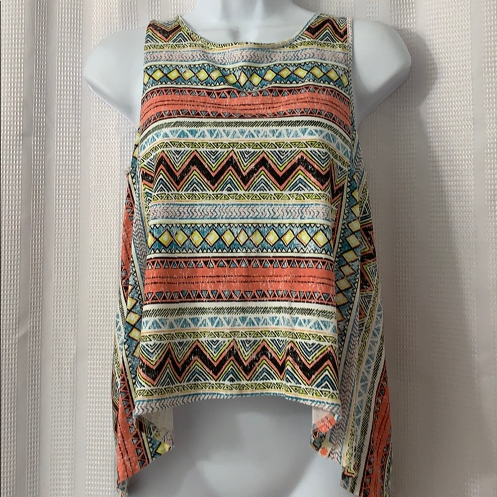 Junior top with cute pattern